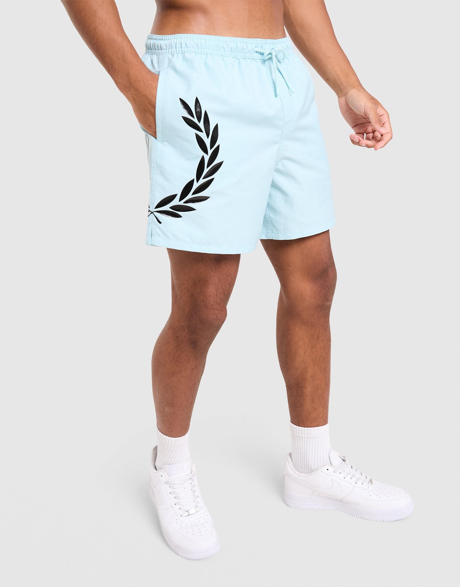 Fred Perry Side Laurel Wreath Swim Shorts