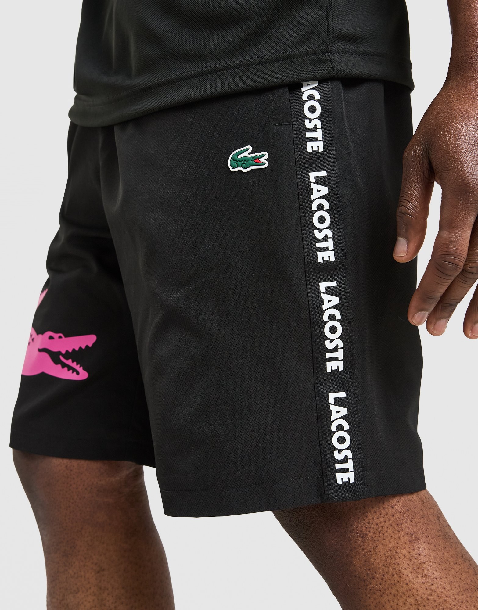 Lacoste Croc Woven Tape Shorts