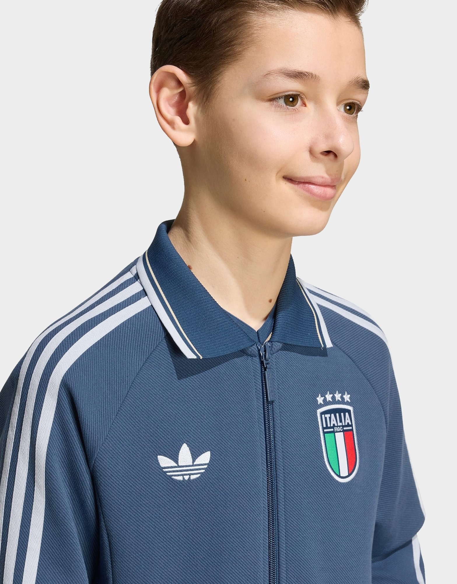 adidas Italien Kids Anthem Auswärtsjacke