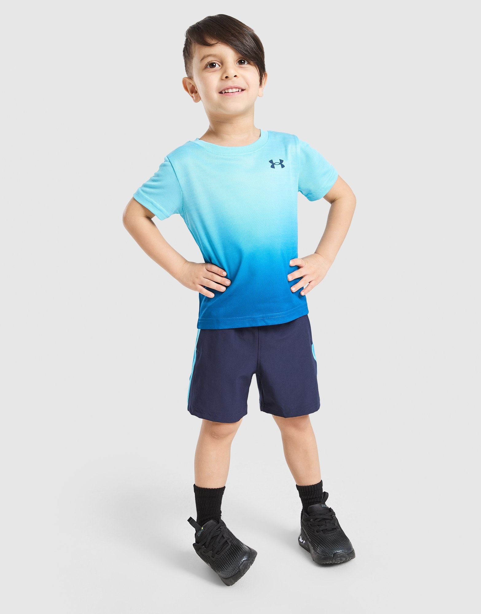 Under Armour Fade T-Shirt/Woven Shorts Set Infant