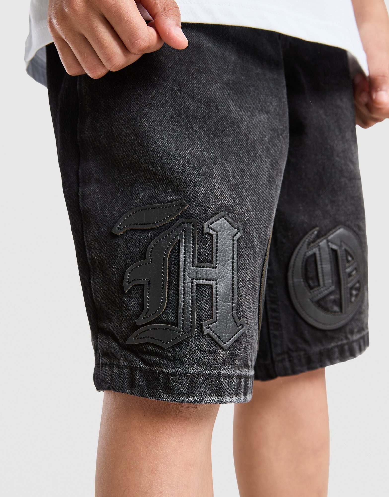 Hoodrich Gradient Denim Jorts Kinder