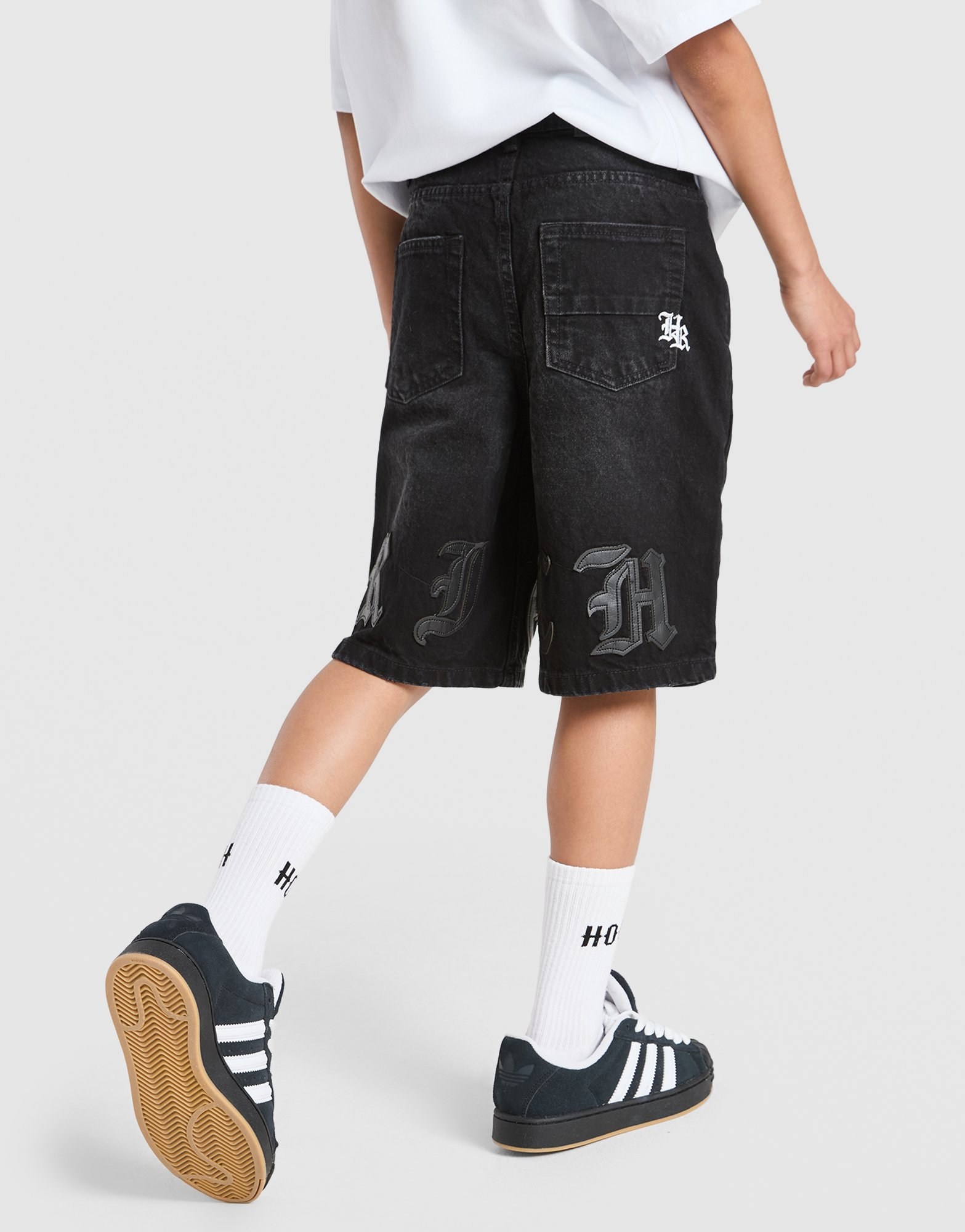 Hoodrich Gradient Denim Jorts Kinder