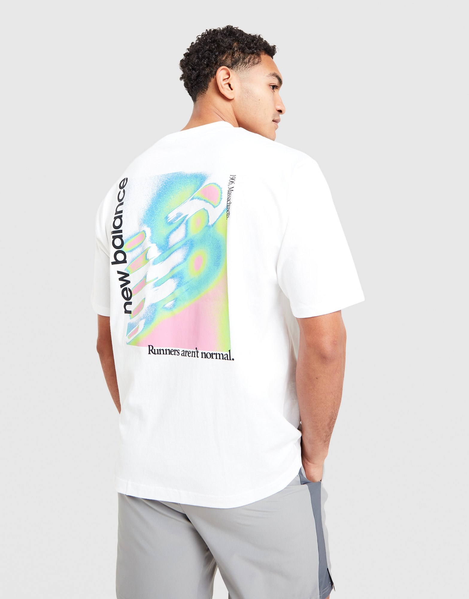 New Balance Neon Back Hit T-Shirt
