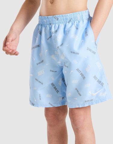 Nike All Over Print Swim Shorts Junior