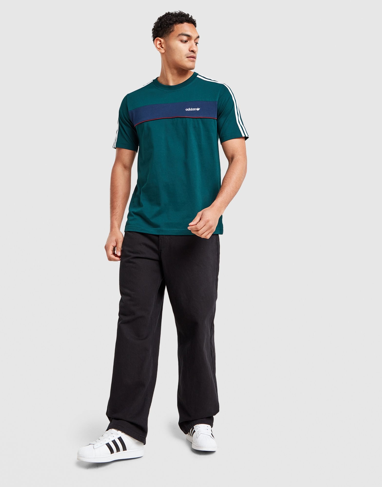 adidas Originals Colour Block Retro T-Shirt