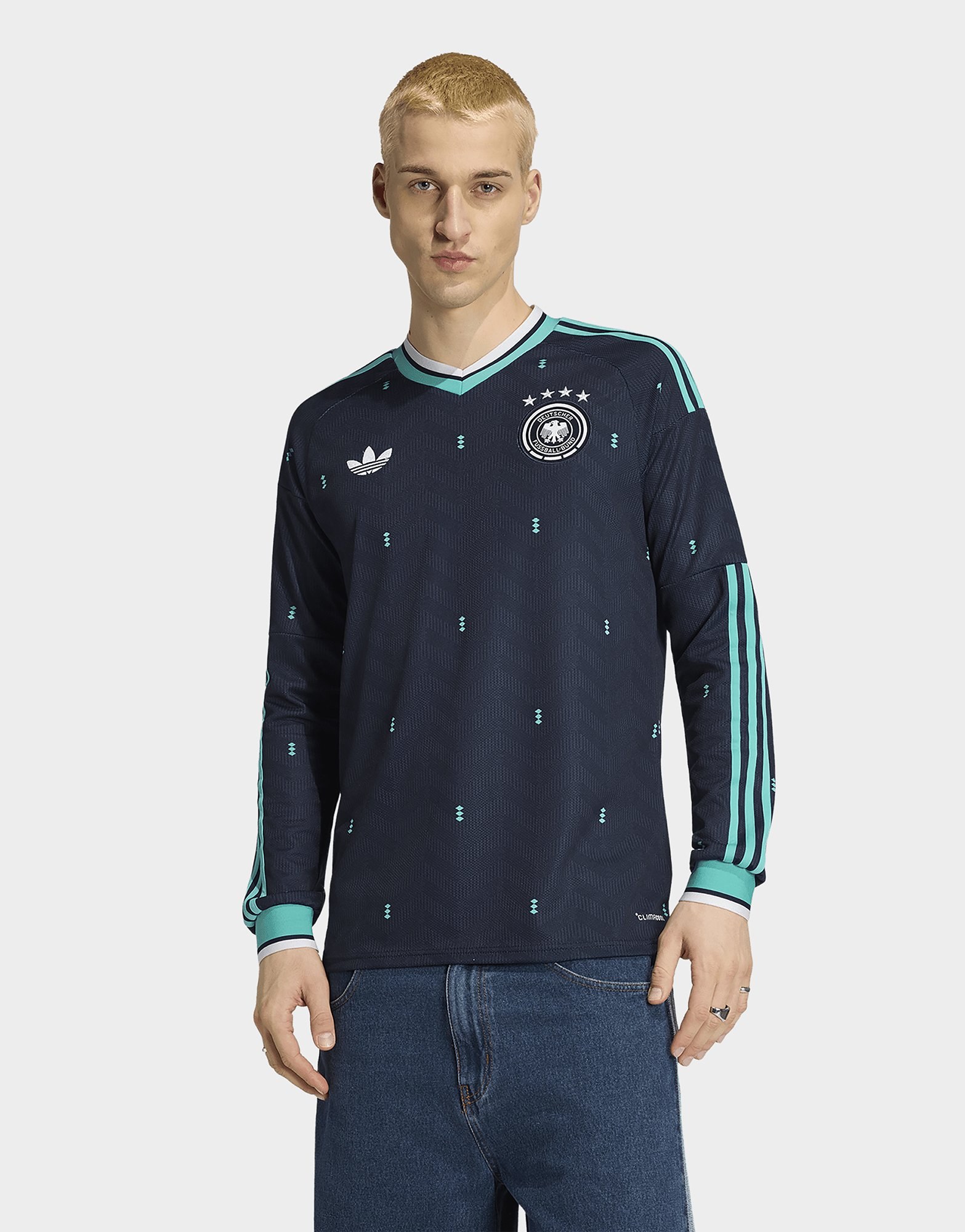 adidas Deutschland 26 Auswärtstrikot, Langärmelig