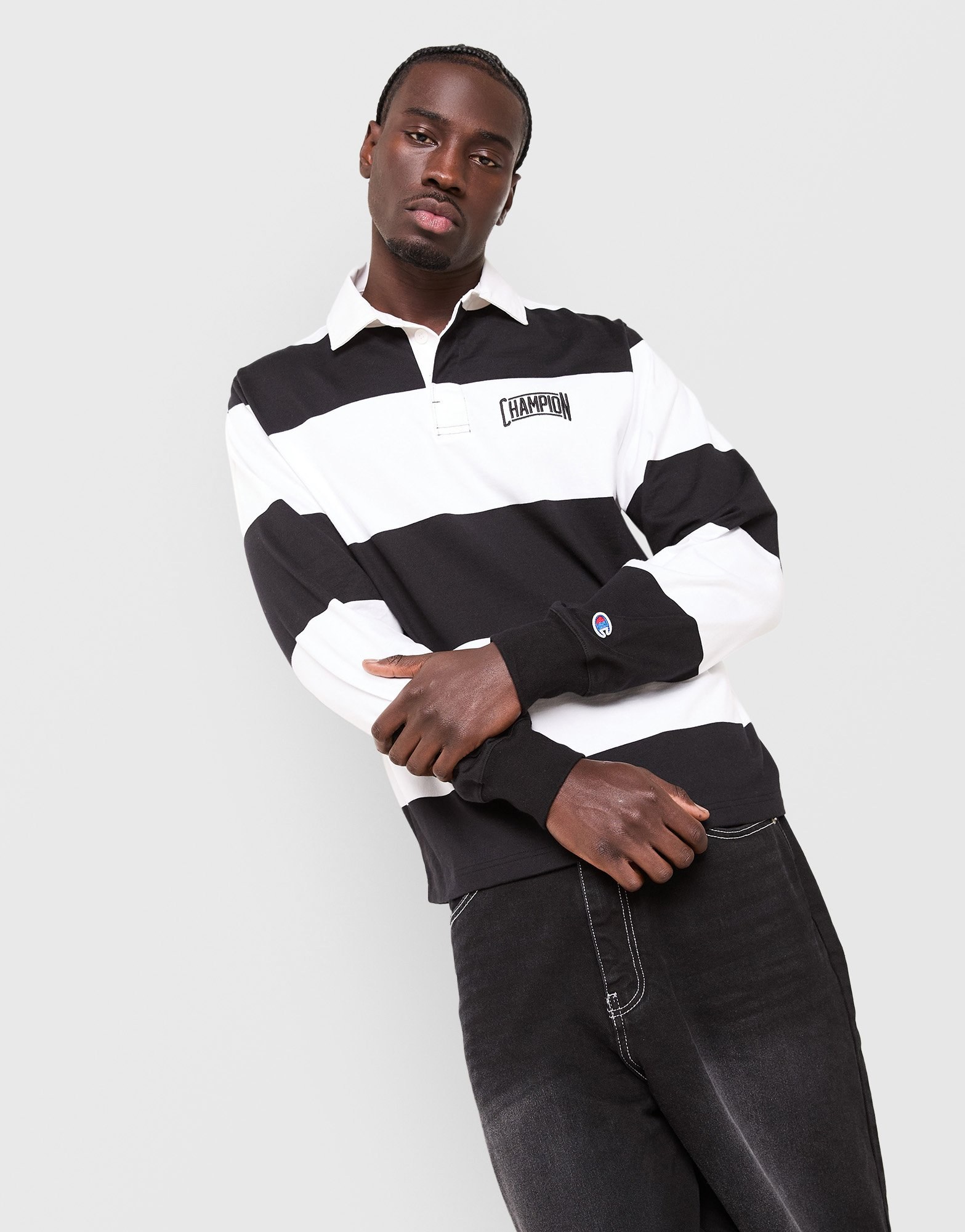 Champion State Of Play Long Sleeve Polo Shirt