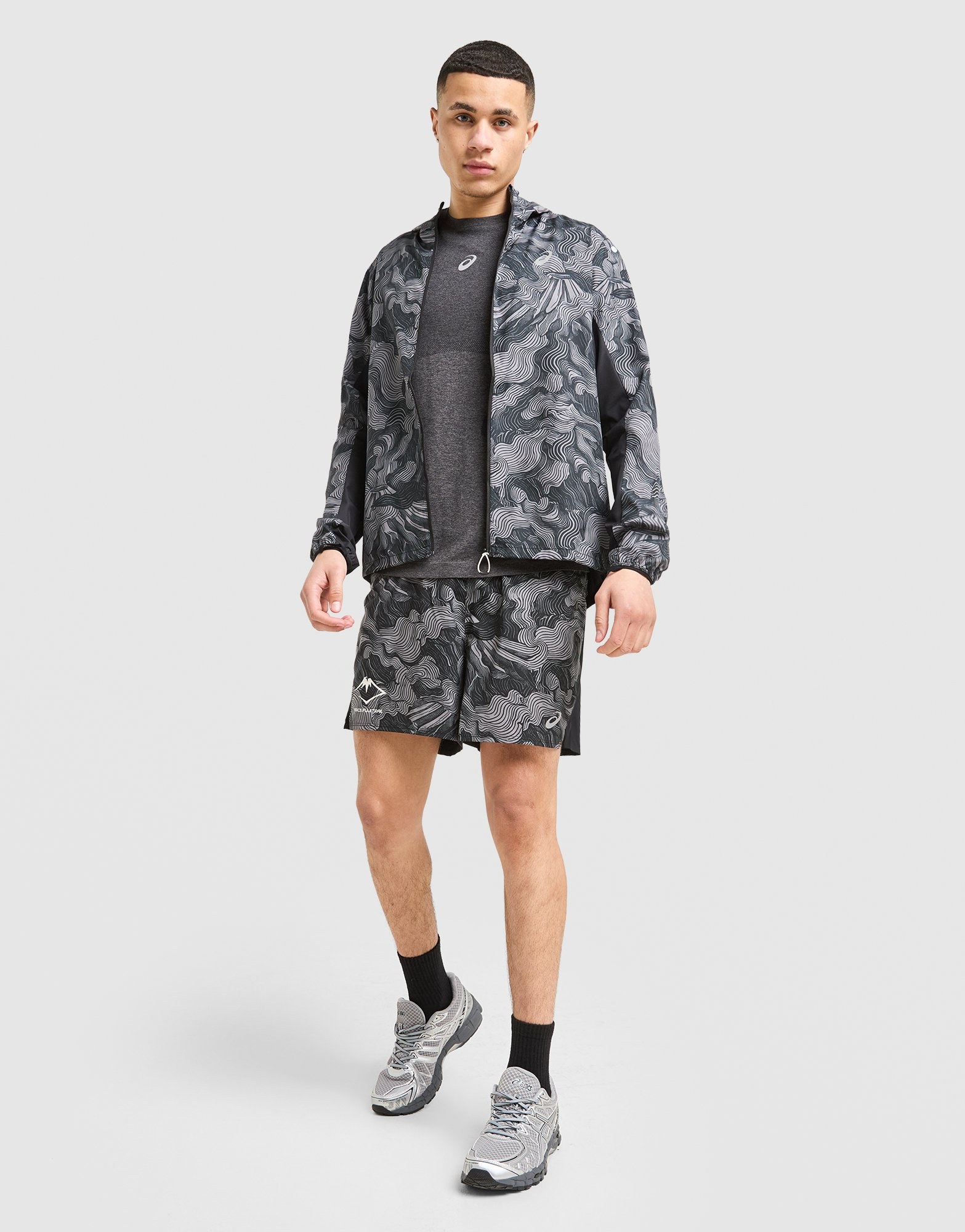 ASICS Fujitrail All Over Print Jacket