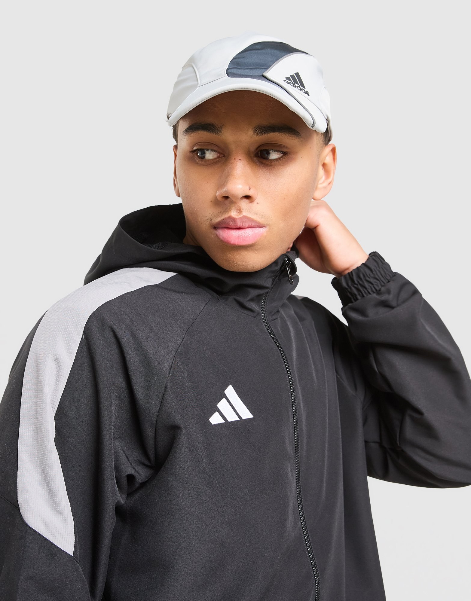 adidas Tiro Woven Full Zip Hooded Jacket