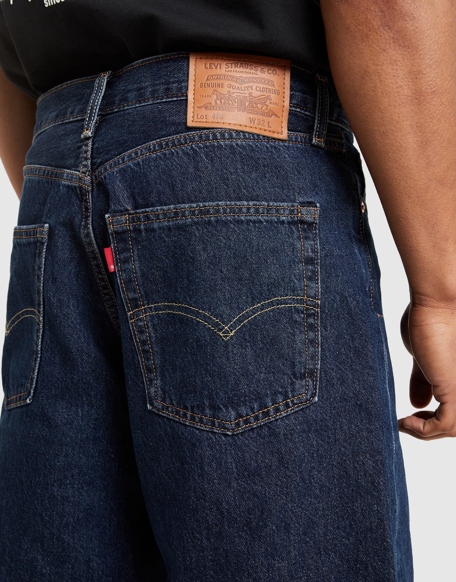 LEVI'S 478 Baggy Denim Shorts