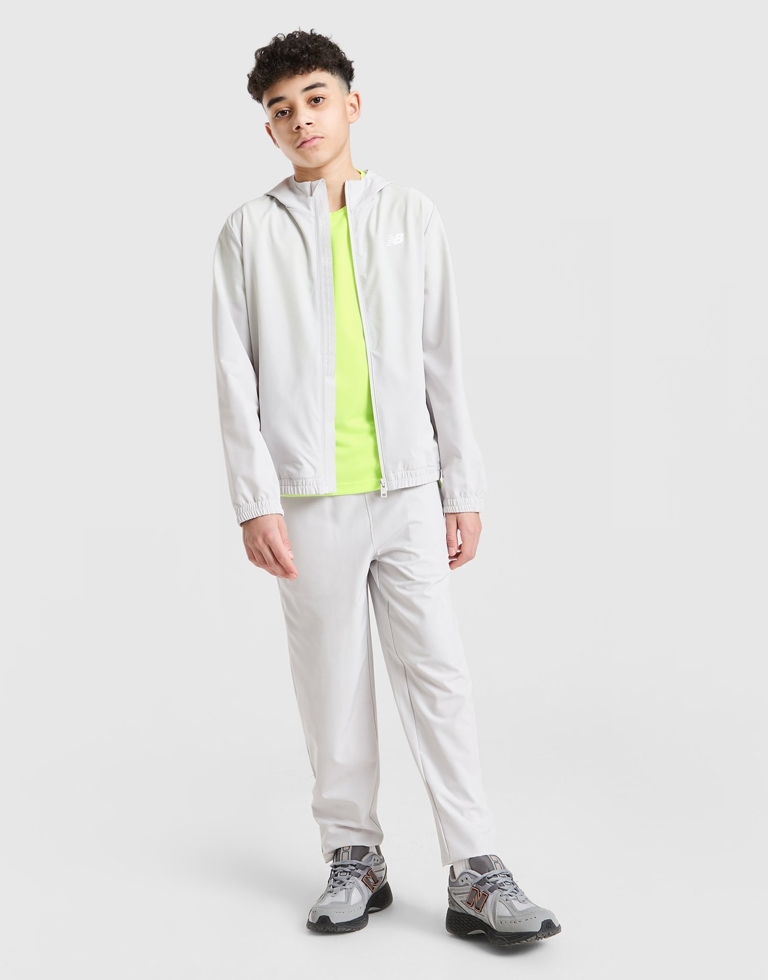 New Balance Woven Full Zip Jacket Junior