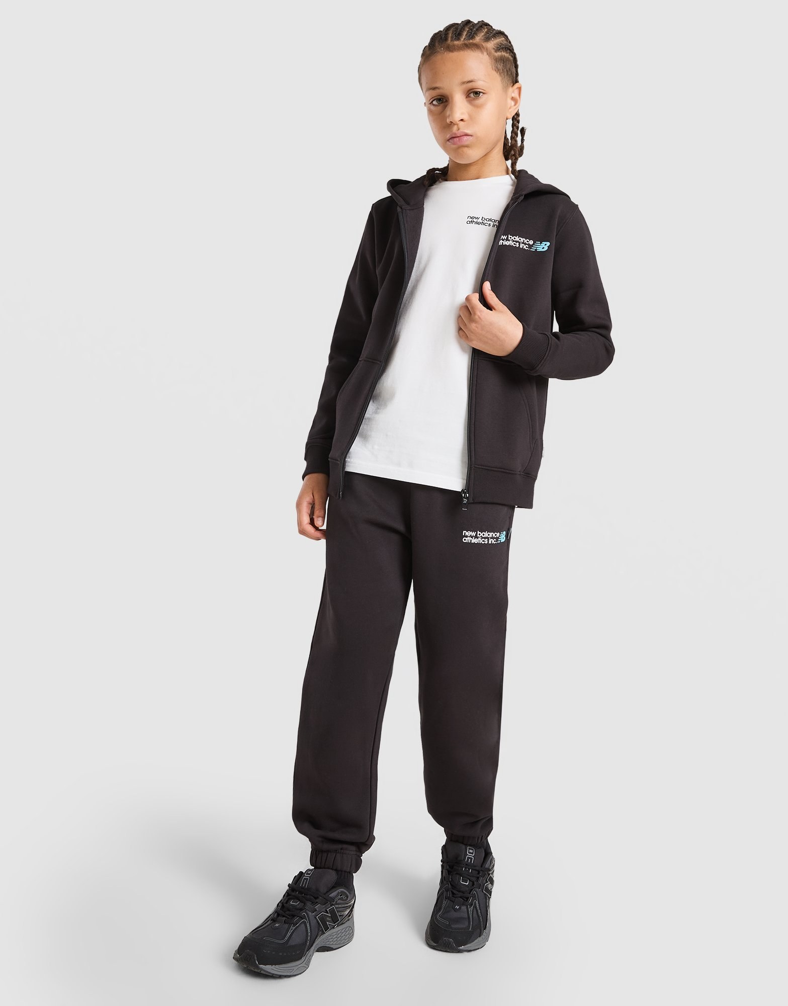 New Balance Linear Back Hit T-Shirt Junior