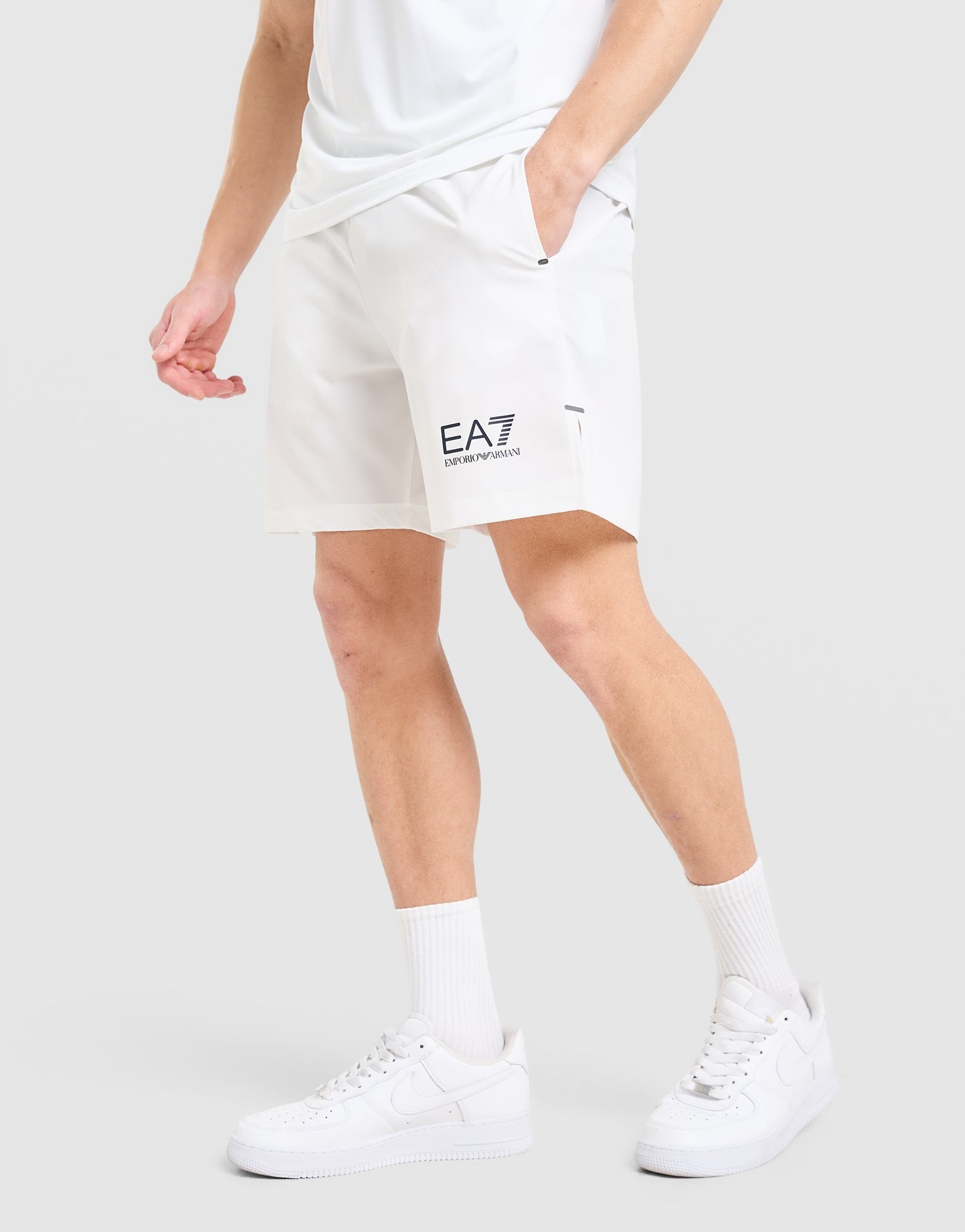 EA7 Emporio Armani Tennis Eagle Shorts
