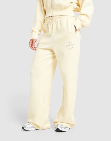 Nike Phoenix Fleece Graphic Swoosh Wide Leg Jogginghose