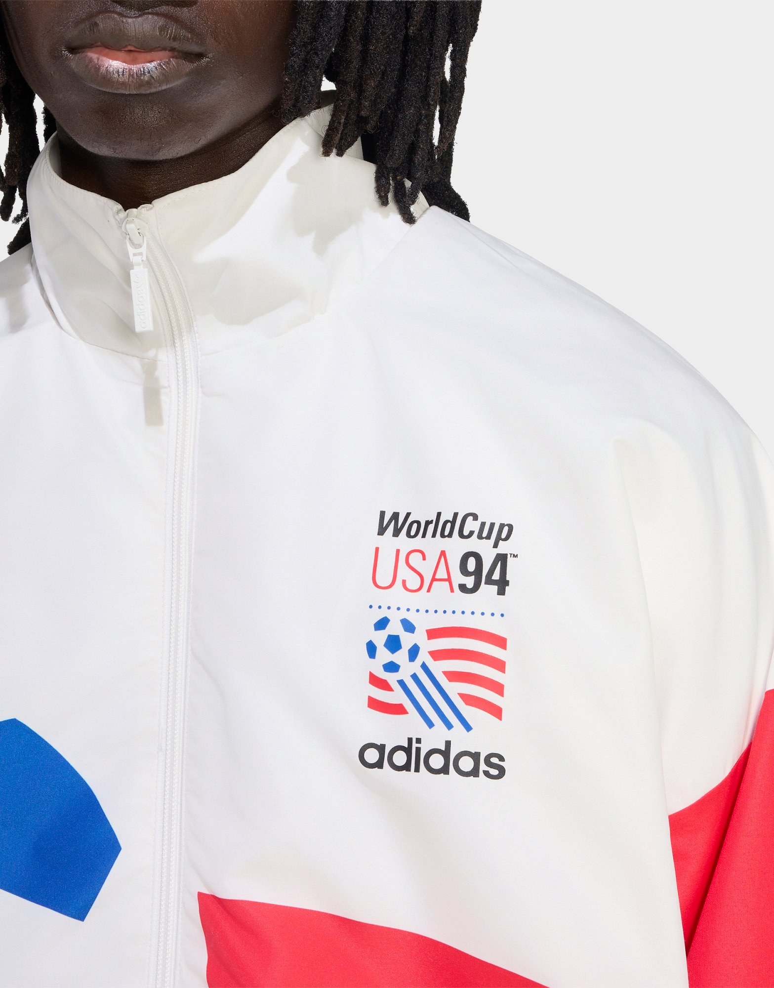 adidas Grafik Trainingsjacke, Gewebt