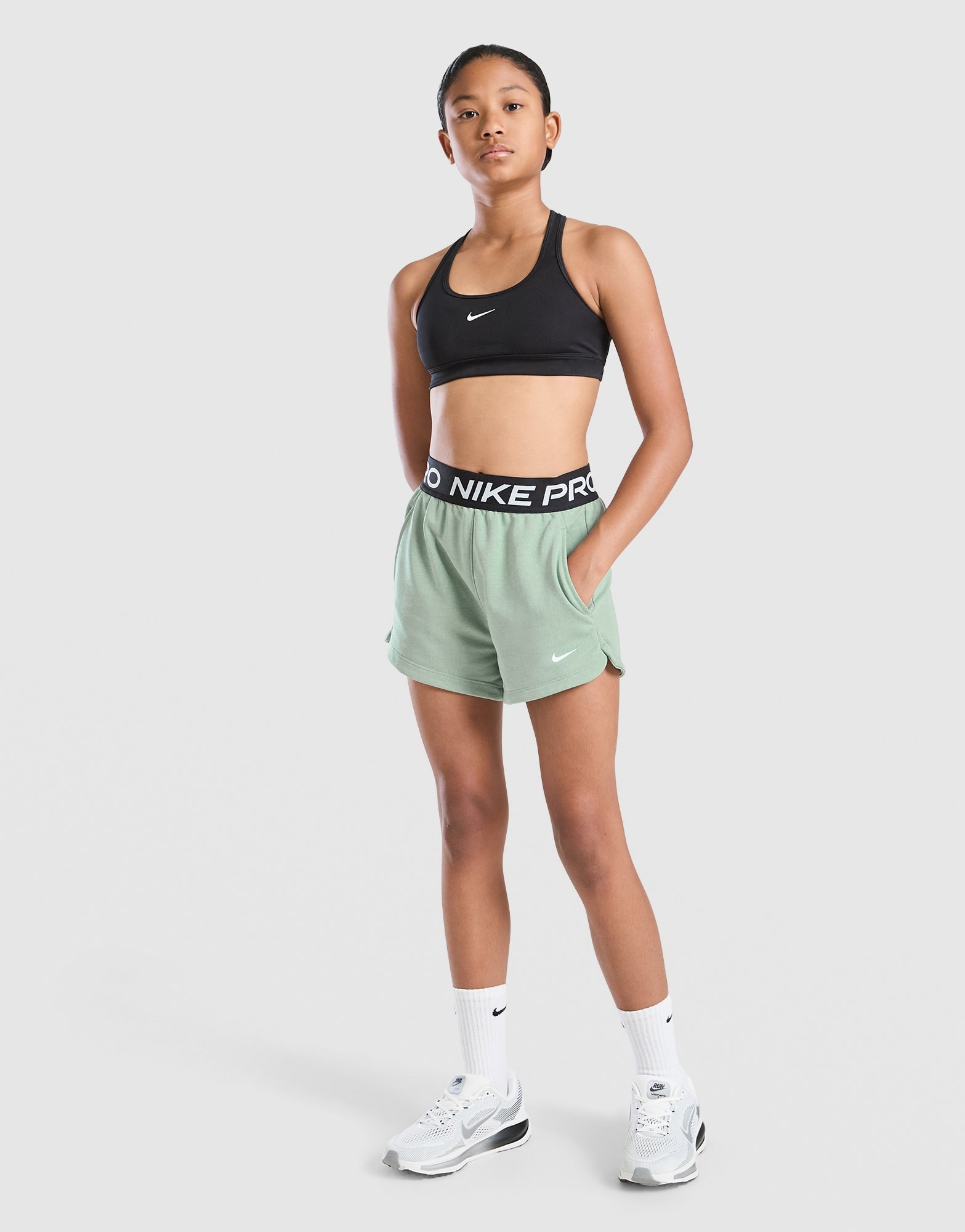 Nike Girls' Dri-FIT Pro Shorts Junior