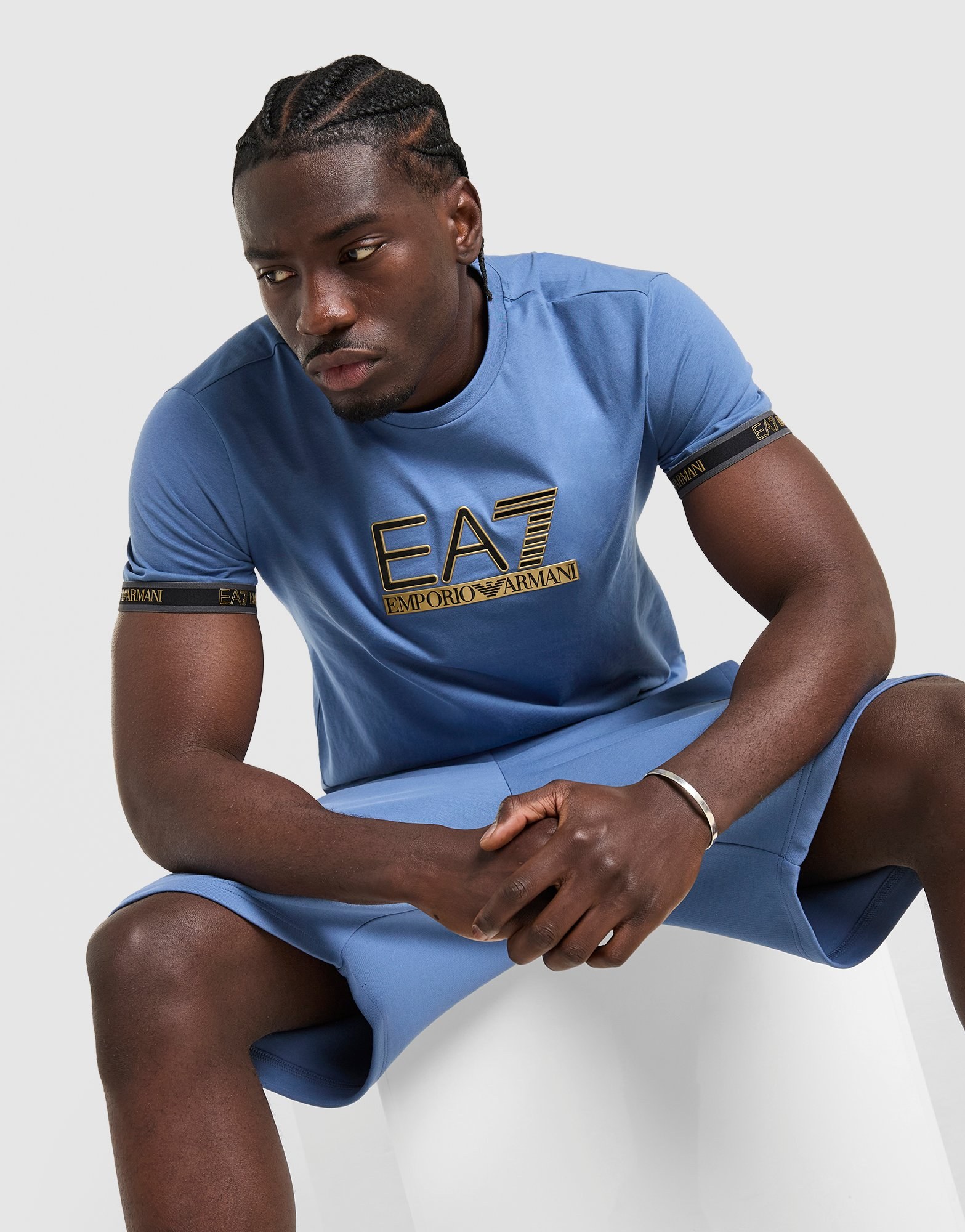 EA7 Emporio Armani Tape Logo T-Shirt