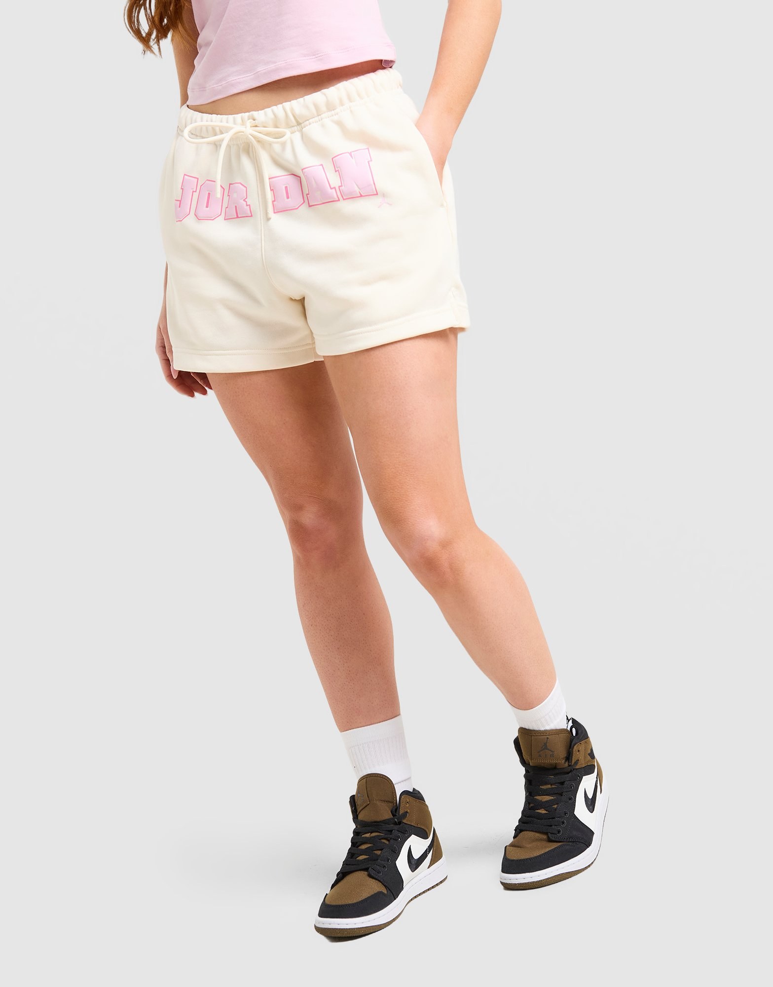 Jordan Graphic Logo Fleece Shorts