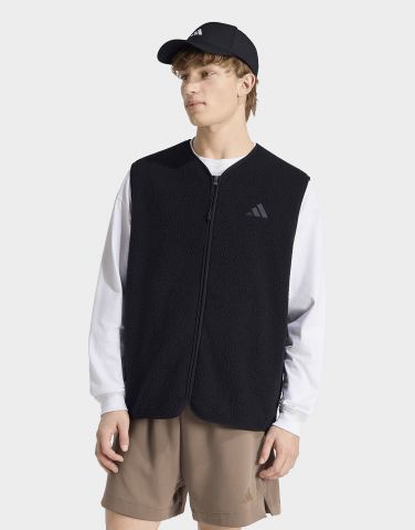 adidas City Tech 3-Streifen Fleece-Weste