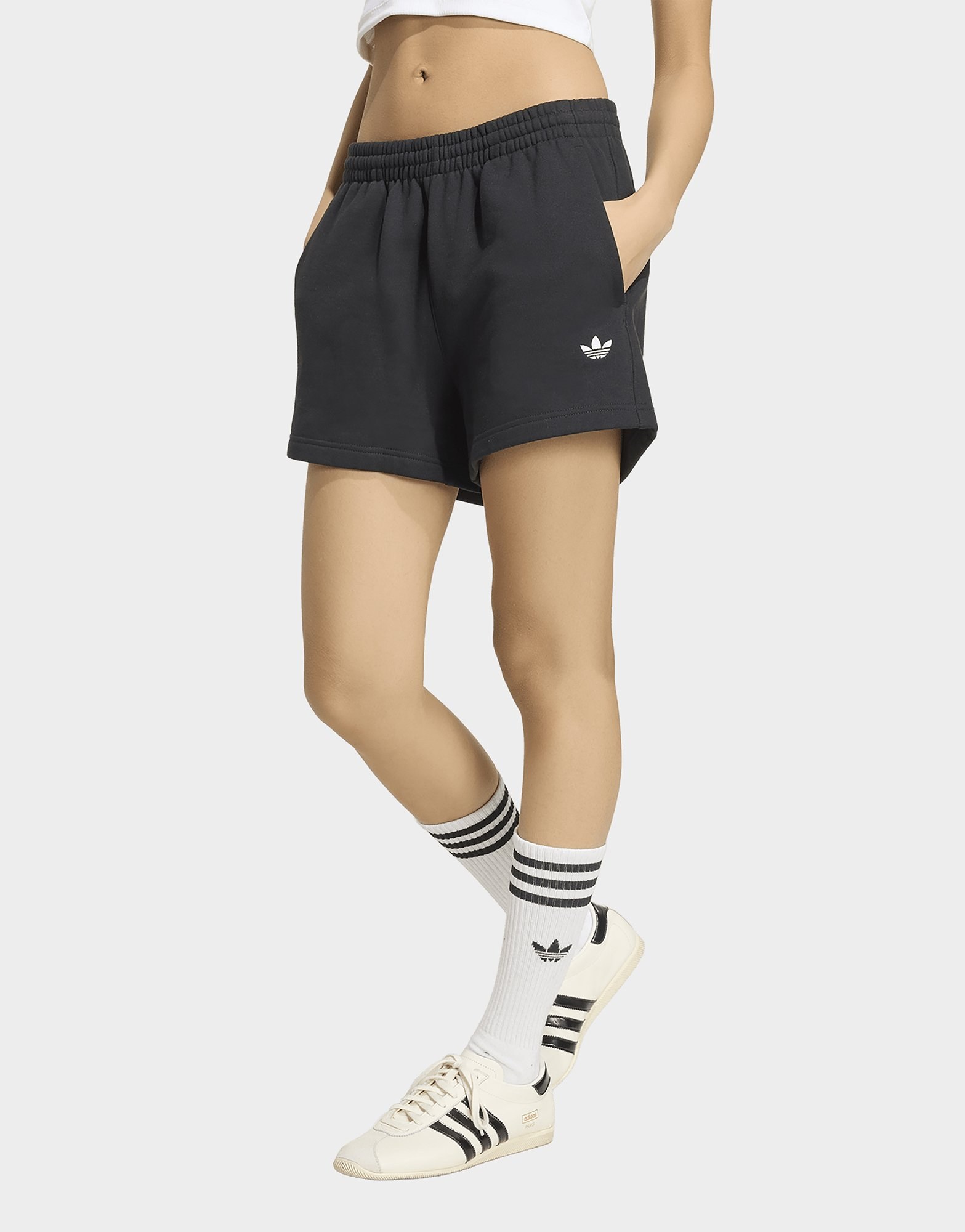 adidas ESSENTIALS FLEECE-SHORTS