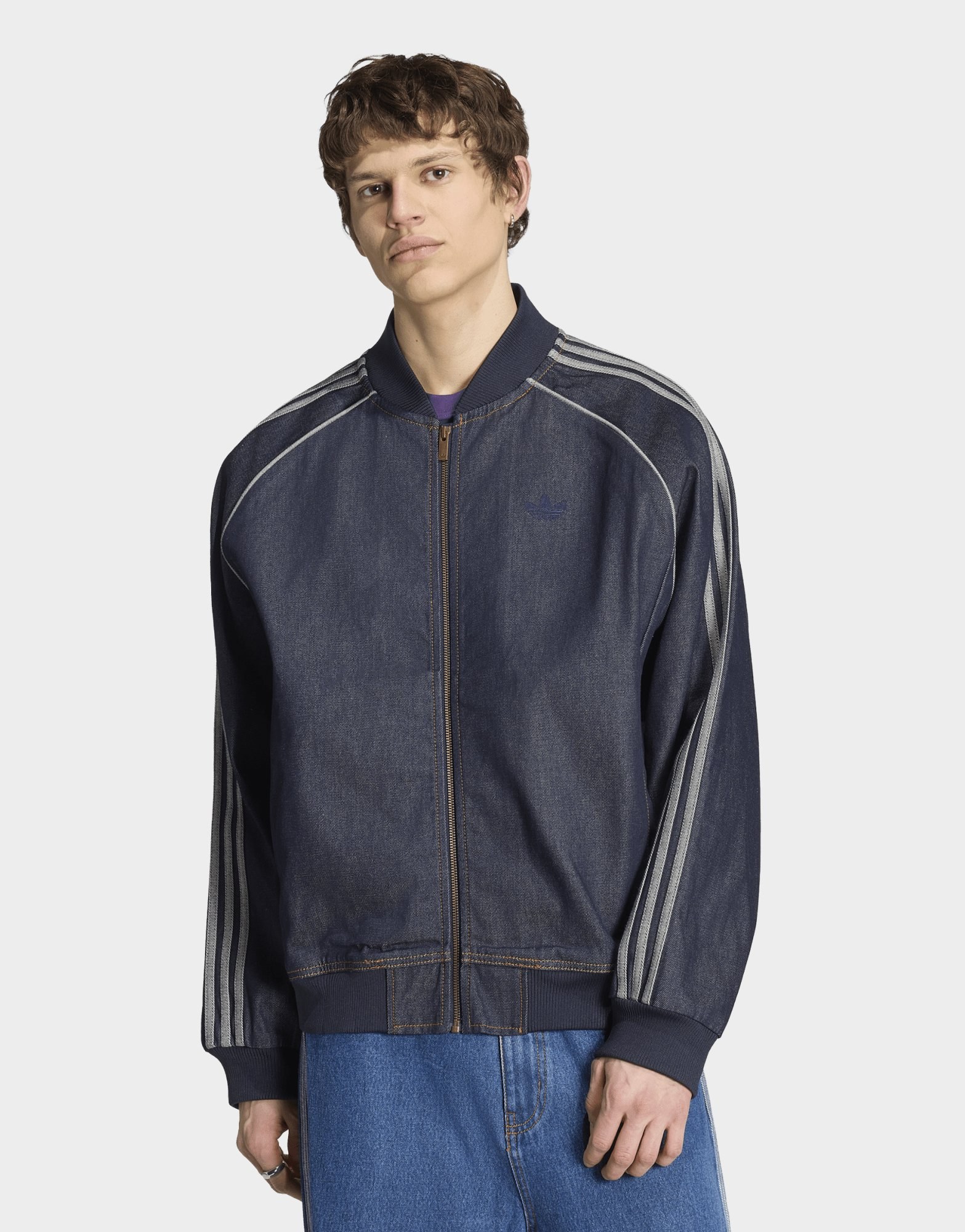 adidas Sst Adicolor Denim Track Top