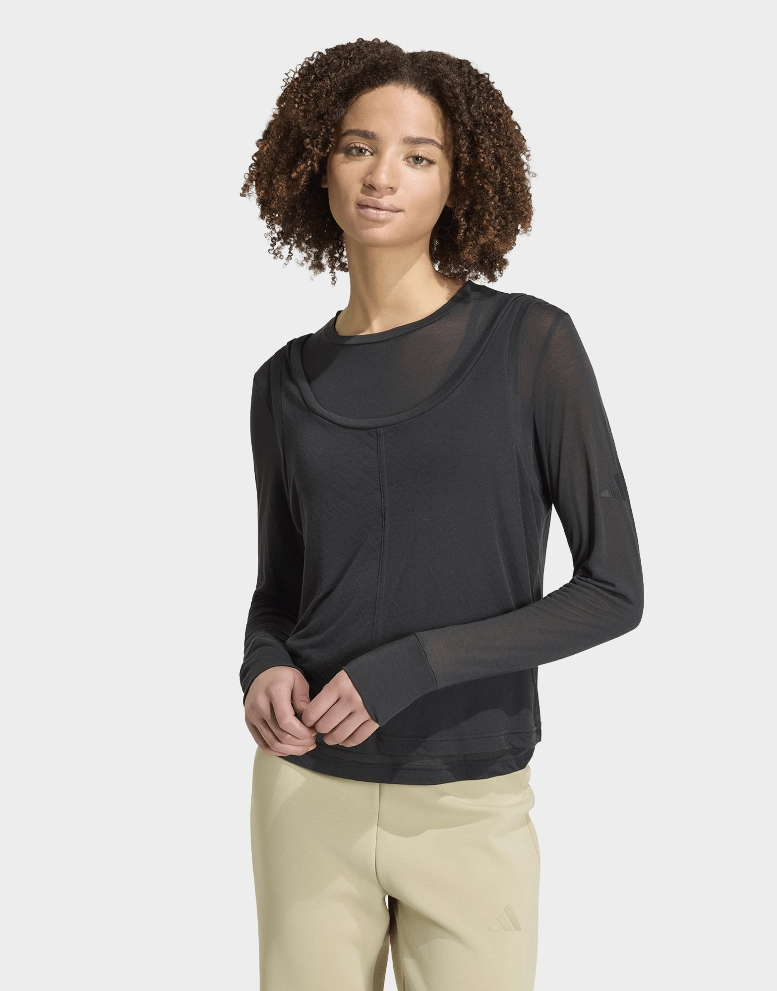 adidas Soft Lux Longsleeve, Transparent