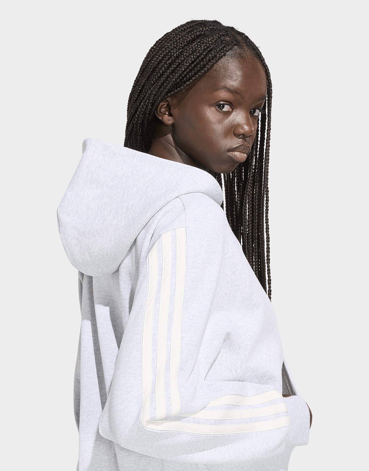 adidas Kit 3-streifen Kapuzenjacke
