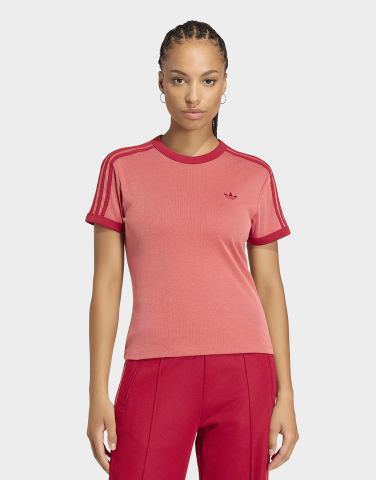 adidas Heather 3-streifen Cali T-shirt