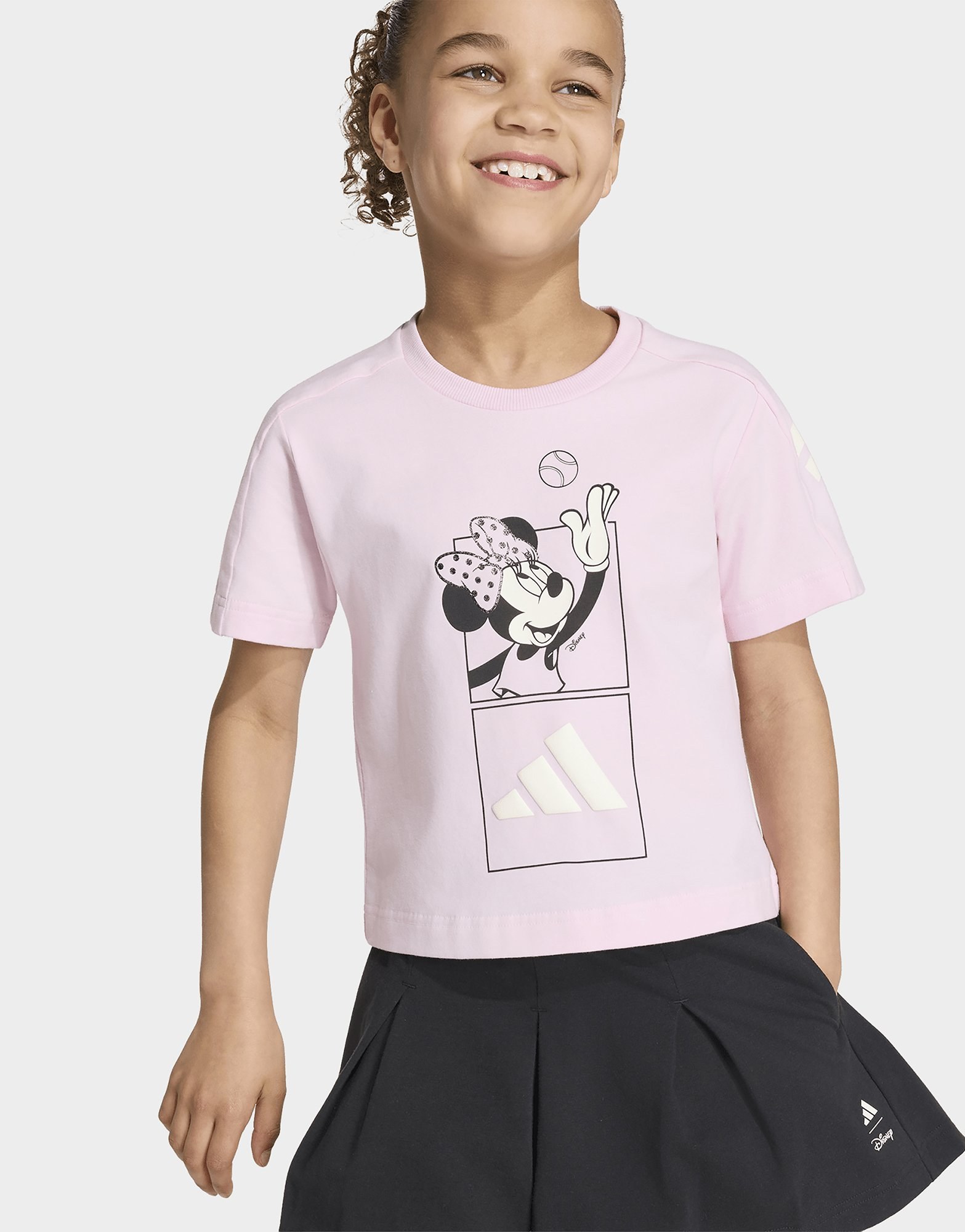 adidas DISNEY MINNIE MAUS SET, T-SHIRT UND SHORTS