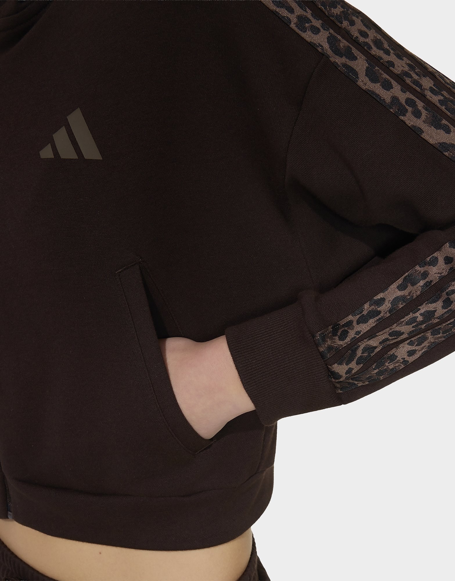 adidas Seasonals Animal Kapuzenjacke, Durchgehender Reissverschluss