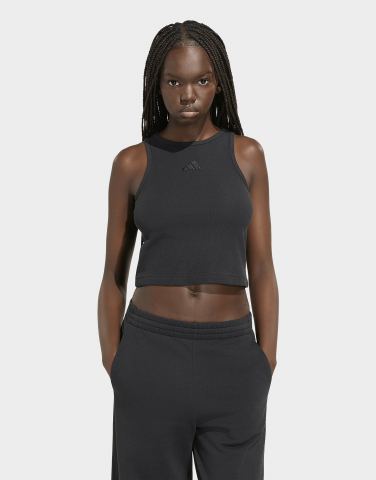 adidas Kit Tanktop, Gerippt, Kleines Logo
