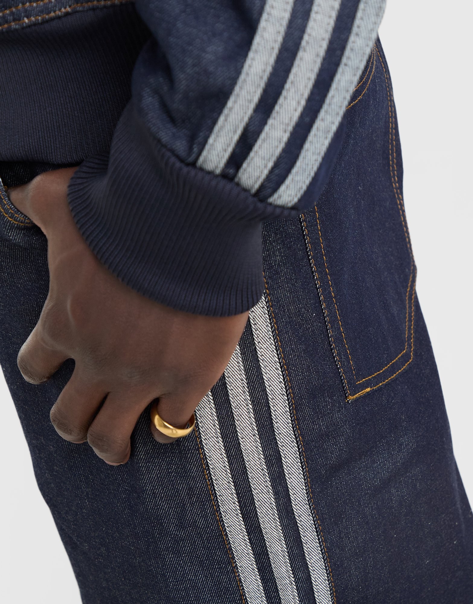 adidas Originals Firebird Denim Shorts