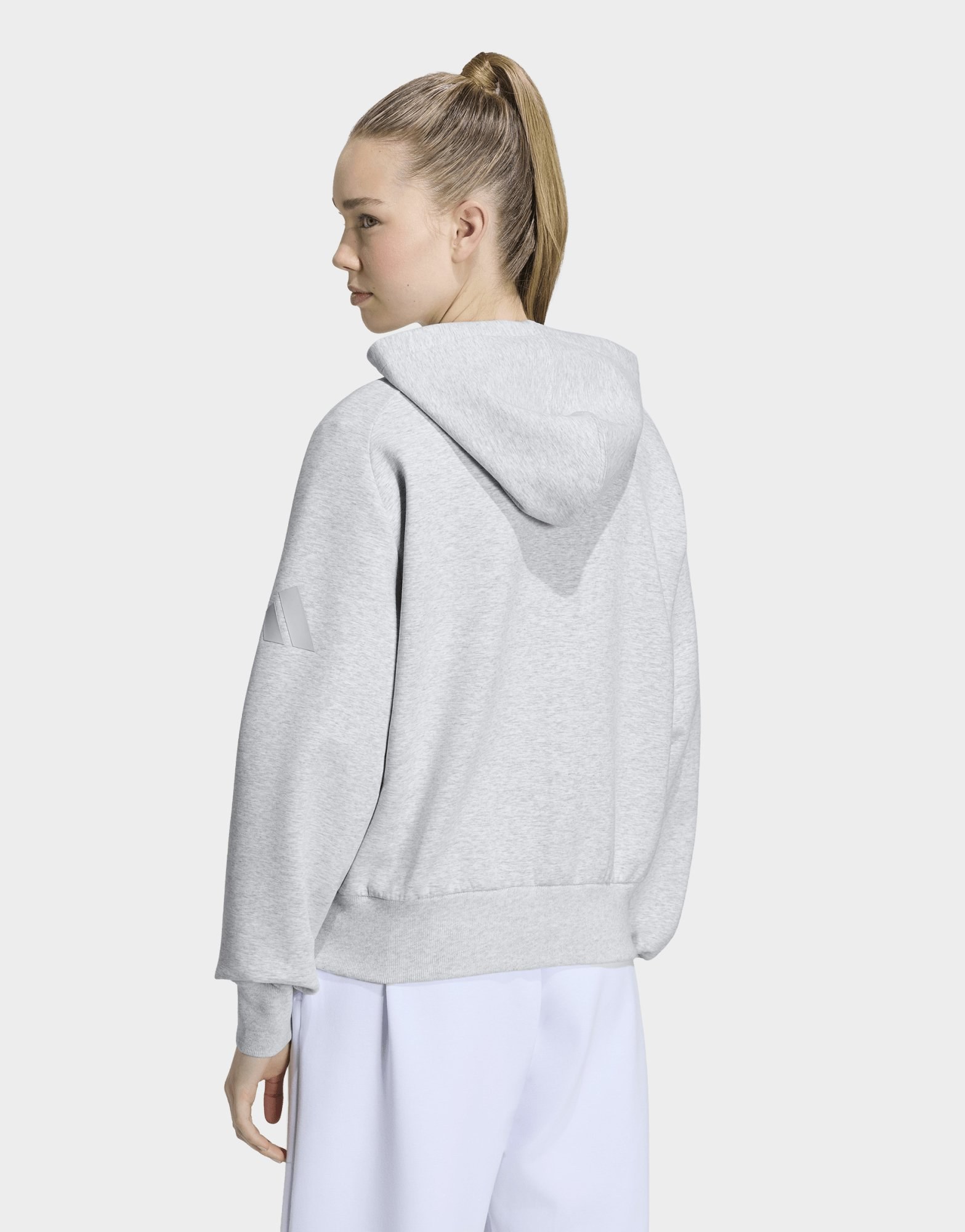 adidas Soft Lux Kapuzenjacke, Reissverschluss