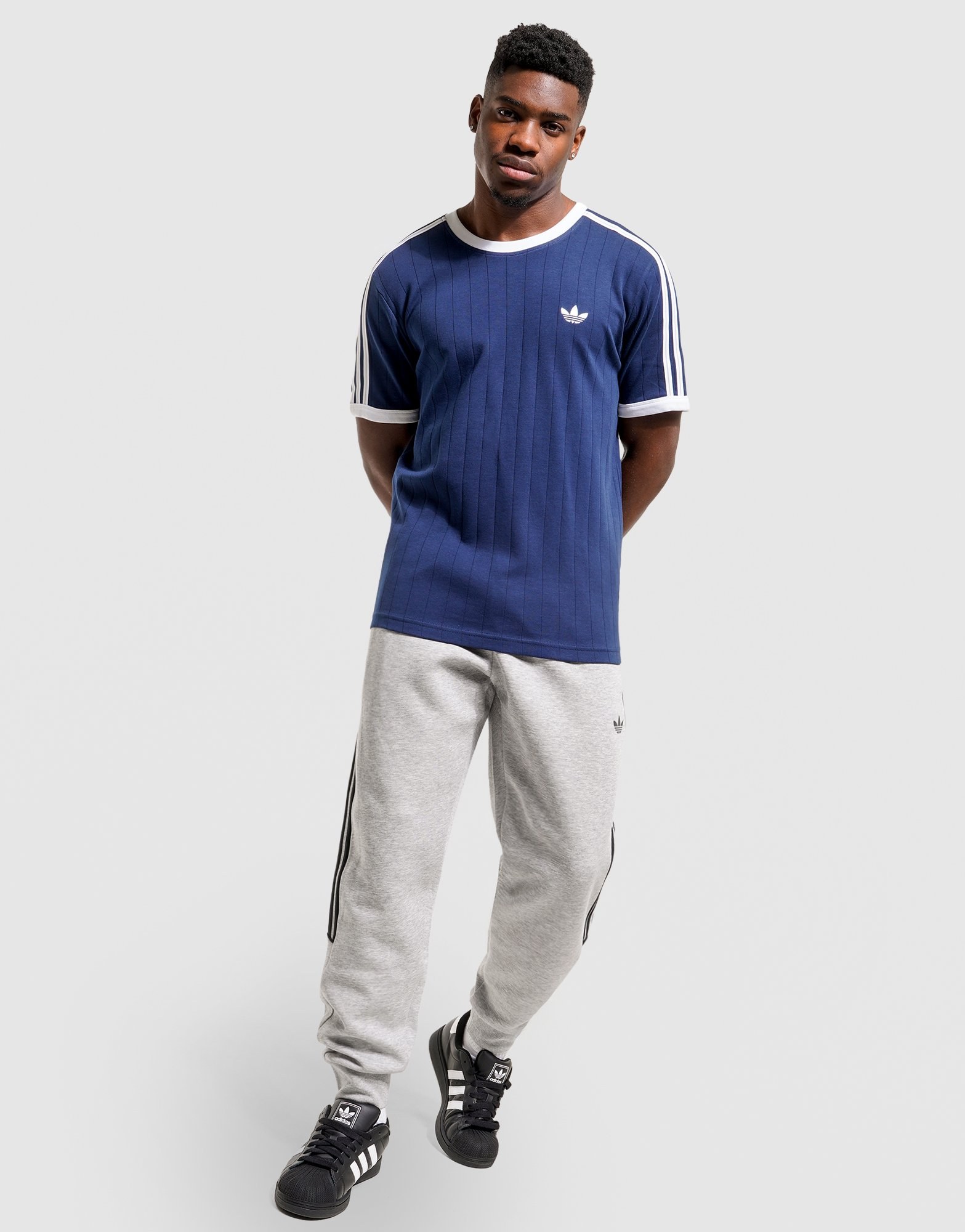adidas Drop Needle 3-streifen T-shirt