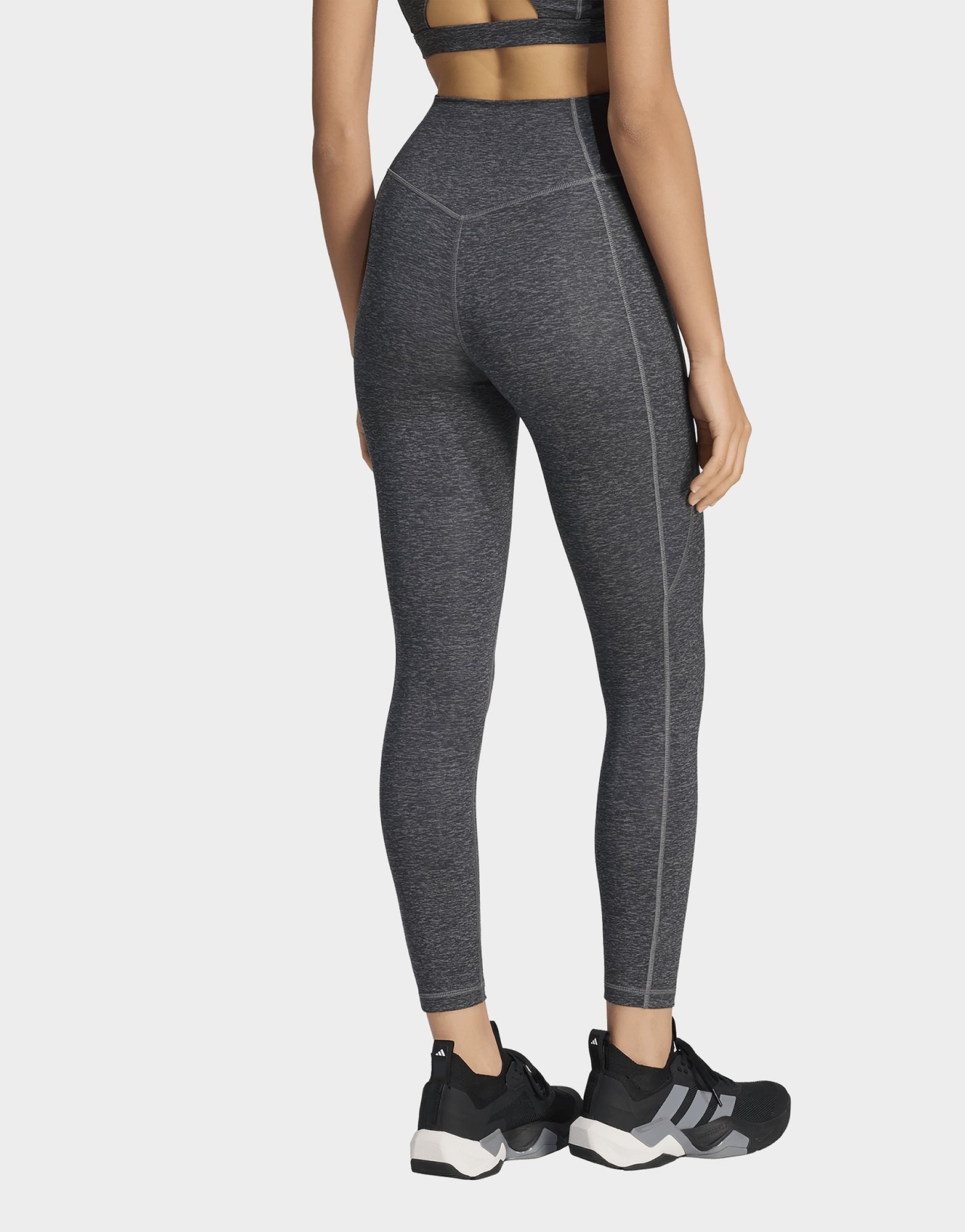 adidas Optime Essentials Workout Heather 7/8-Leggings