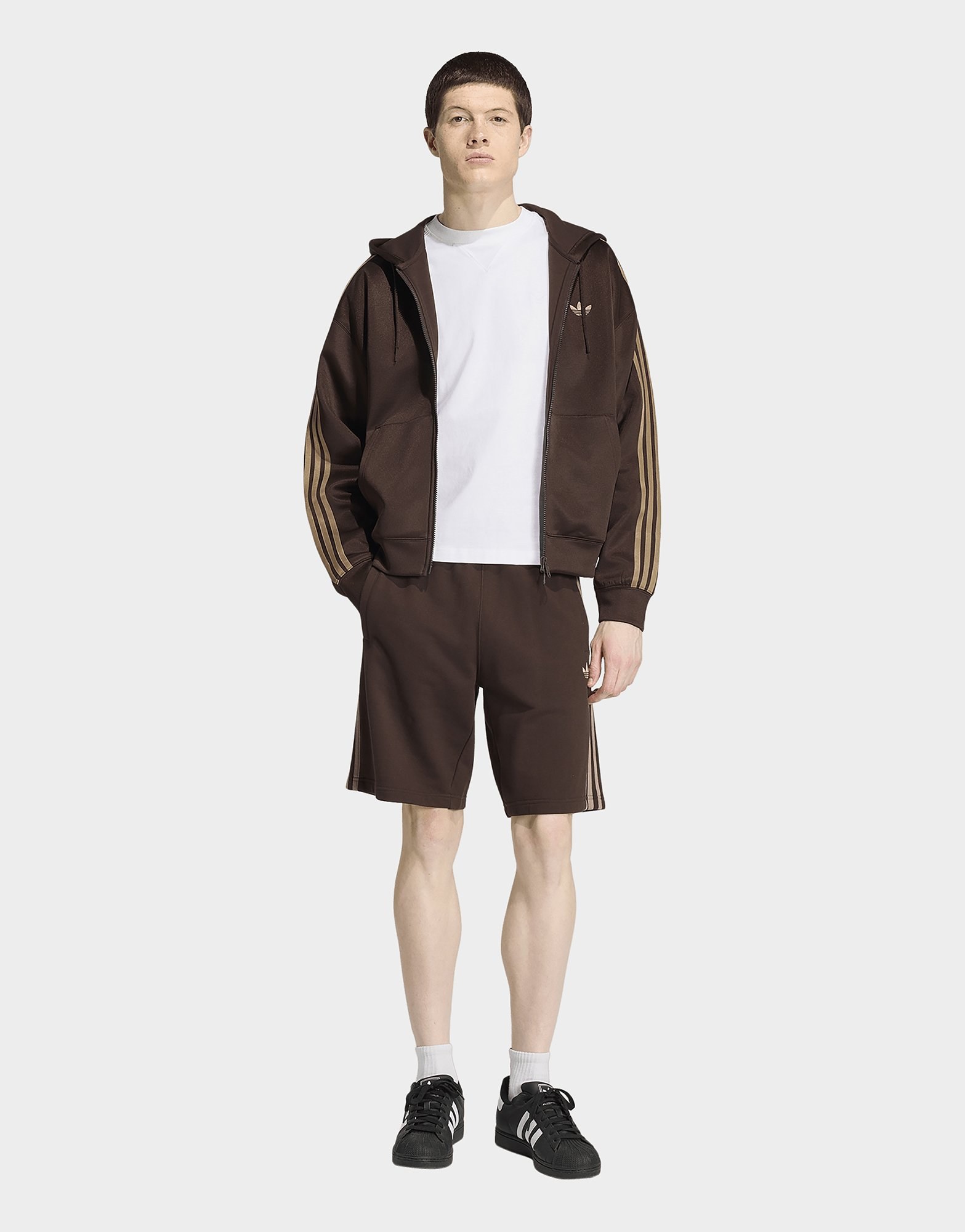adidas Adicolor Spacer Oversized Kapuzenjacke