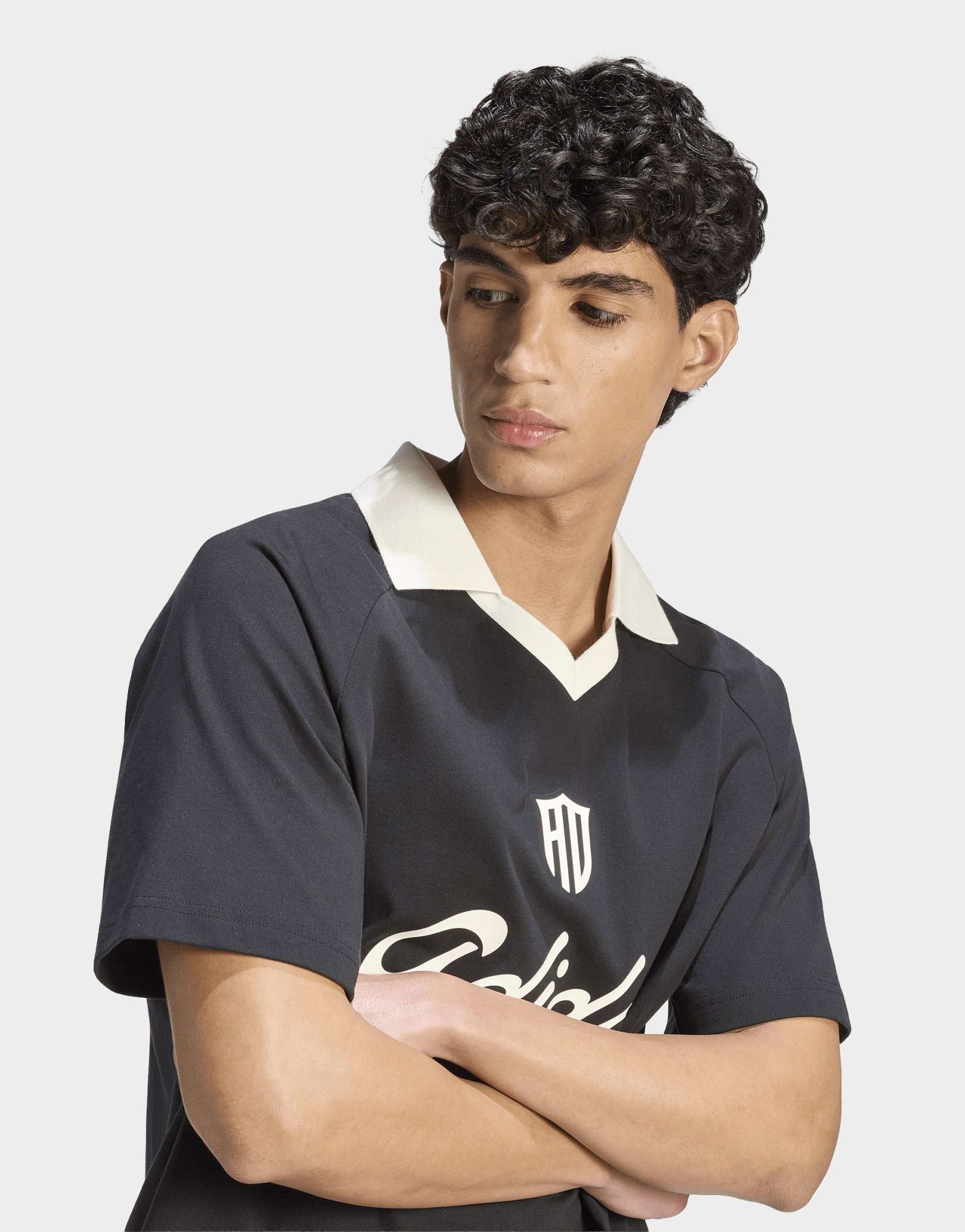 adidas LUX TIRO SCRIPT GRAFIK POLOSHIRT
