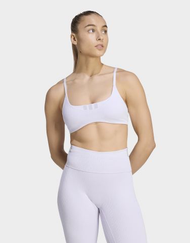 adidas All Me Sport-bh, Leichter Halt, Gerippt