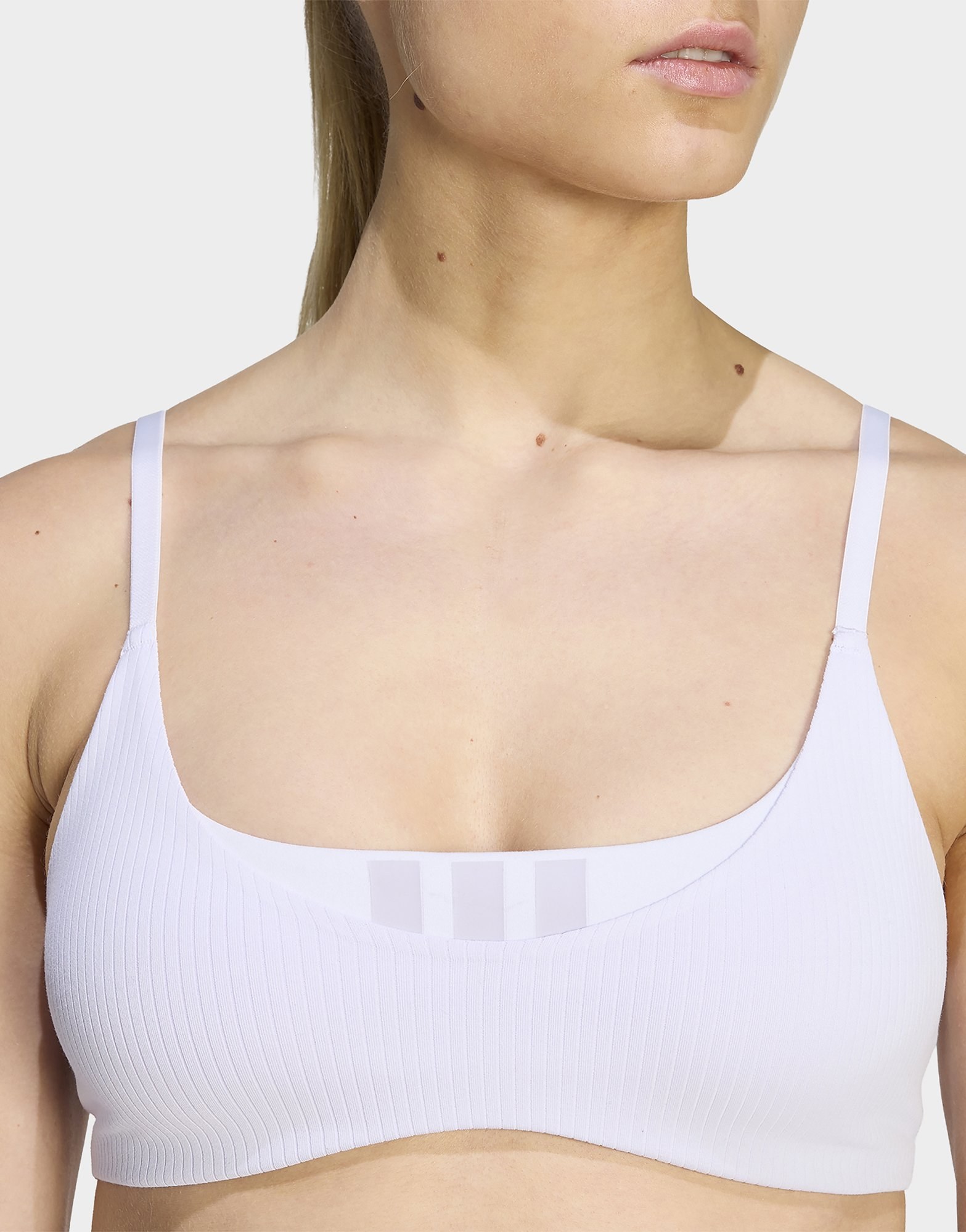 adidas All Me Sport-bh, Leichter Halt, Gerippt