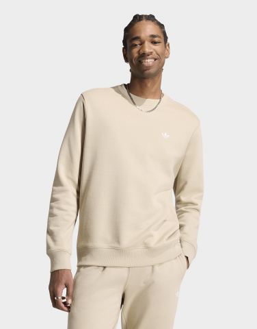 adidas Trefoil Essentials Crew French Terry Sweatshirt