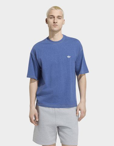 adidas Trefoil Essentials Meliertes Locker Geschnittenes Crop-shirt