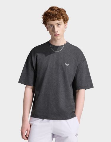 adidas Trefoil Essentials Meliertes Locker Geschnittenes Crop-shirt