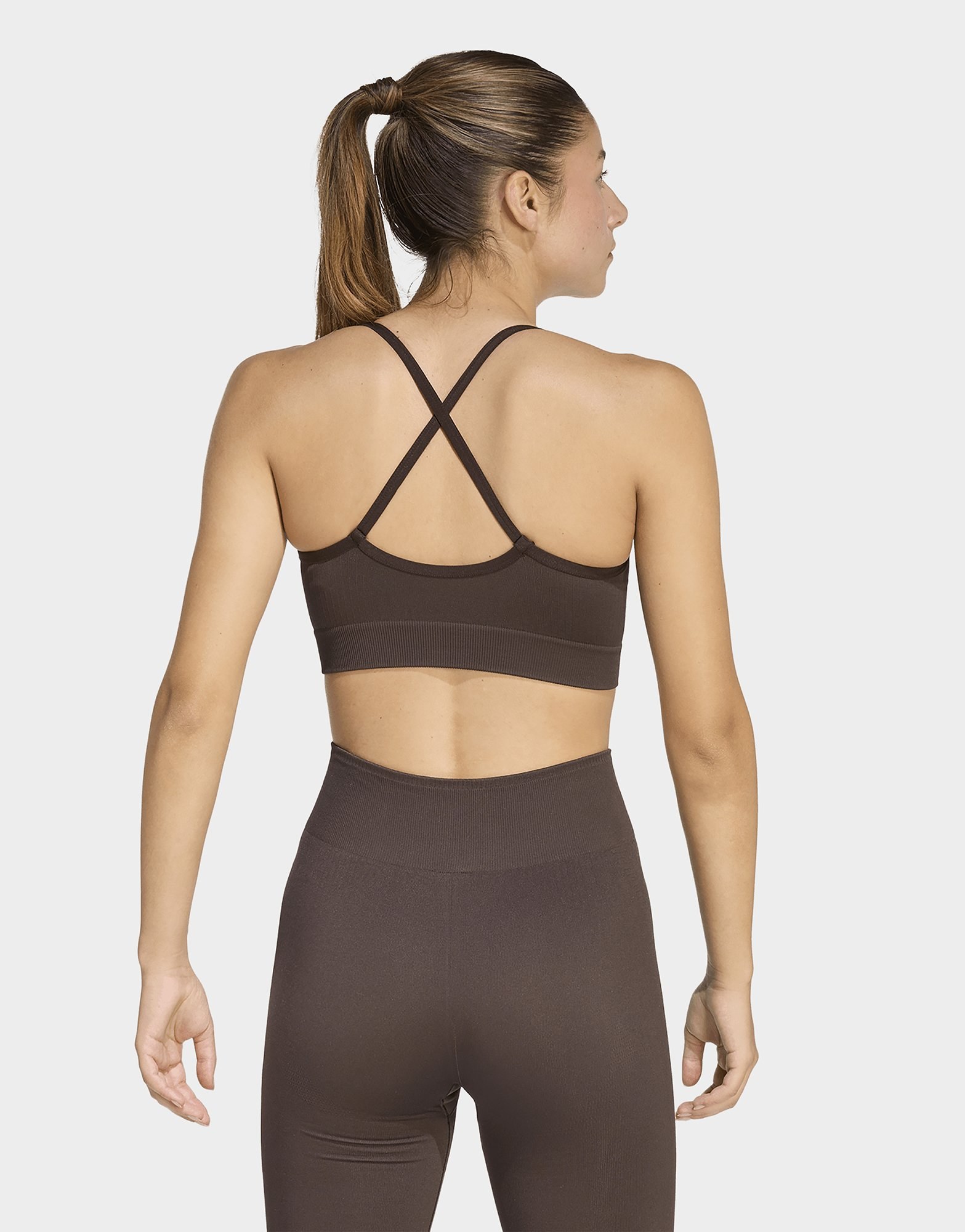 adidas Workout Essentials Leicht Stützender Strick-bh