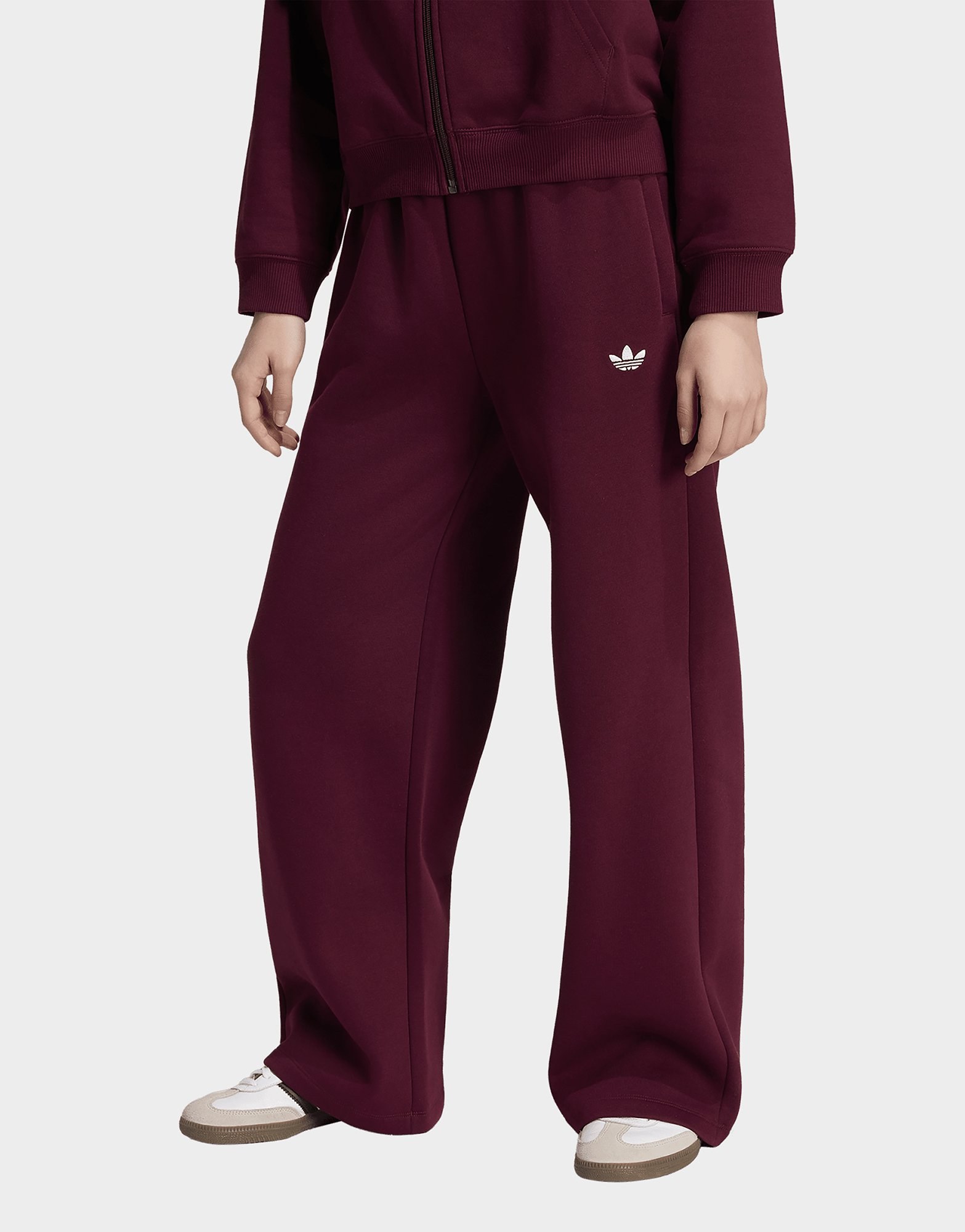 adidas Fleece Hose, Weites Bein