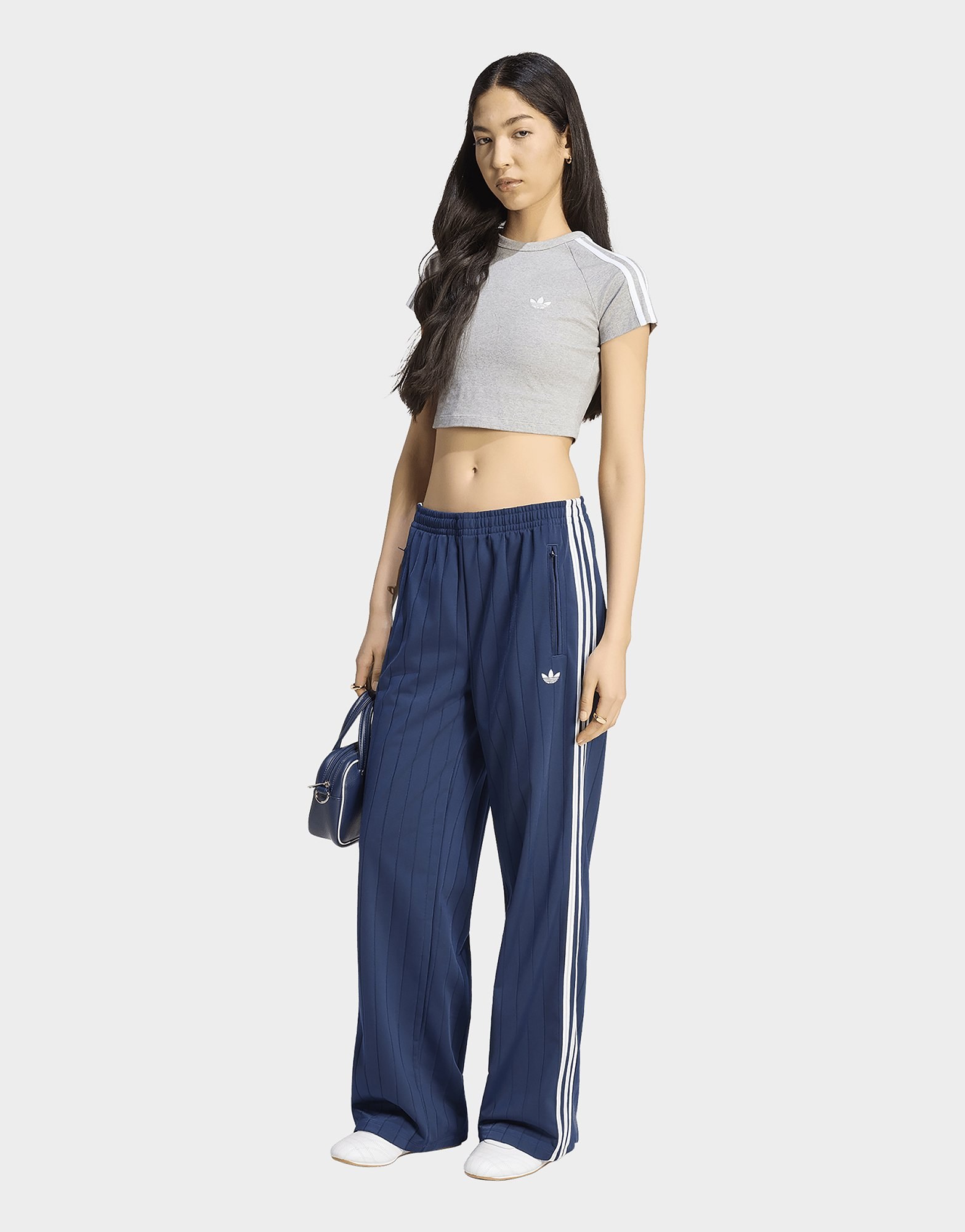 adidas Originals Firebird Trainingshose, Nadelstreifen, Locker Geschnitten