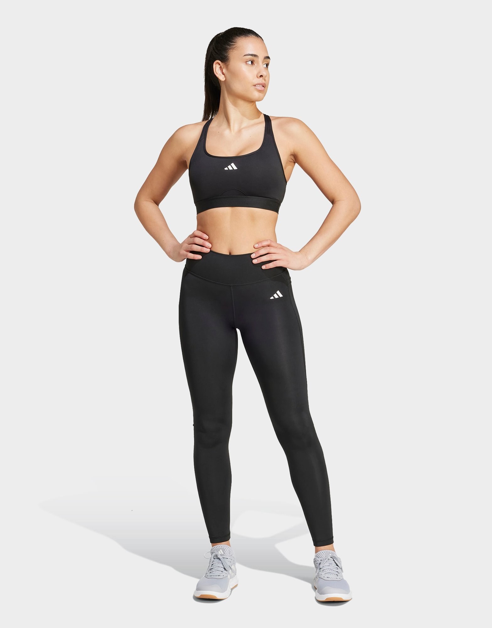 adidas Optimé Essentials Stash Pocket Leggings, Komplette Länge