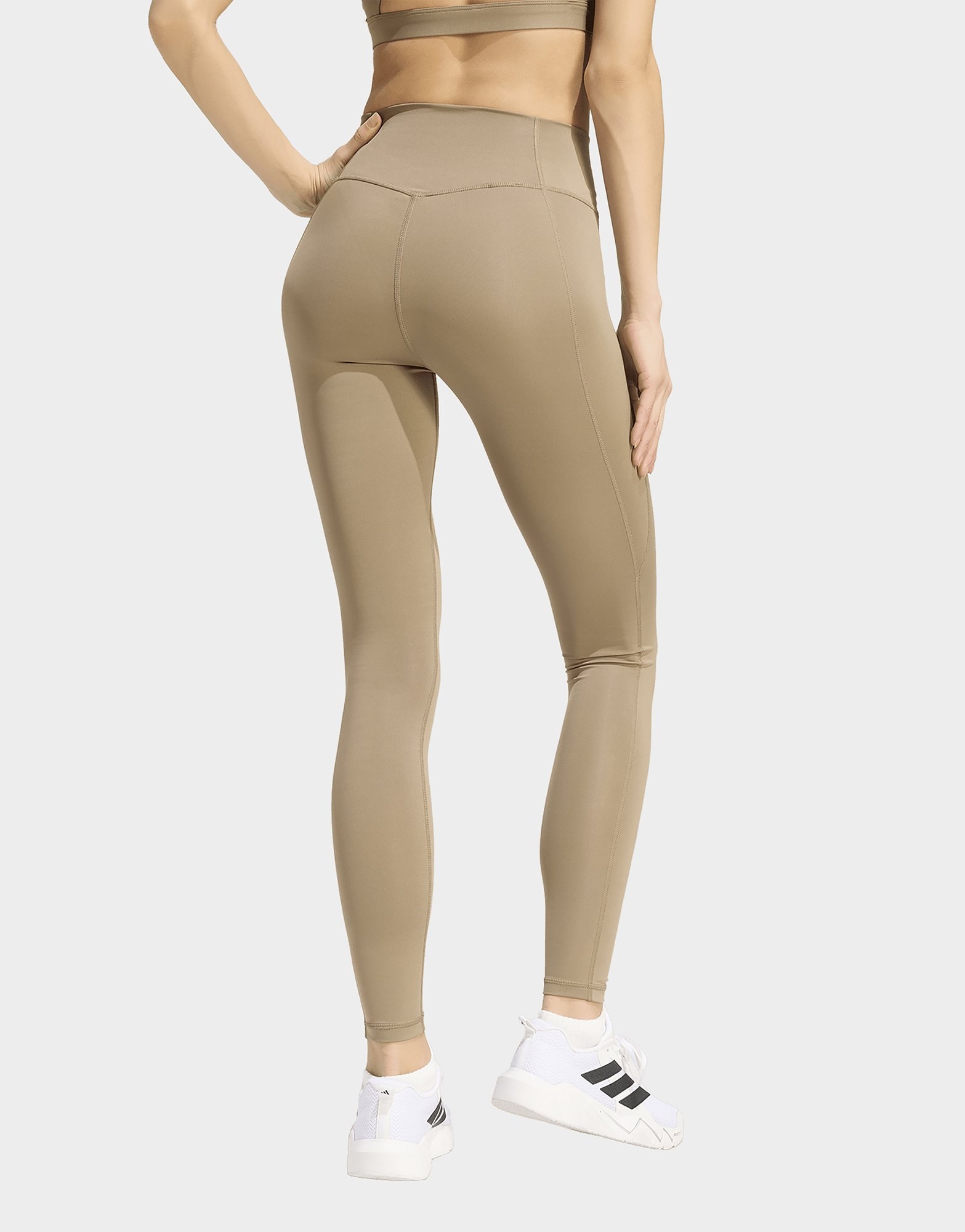 adidas Optimé Essentials Stash Pocket Leggings, Komplette Länge