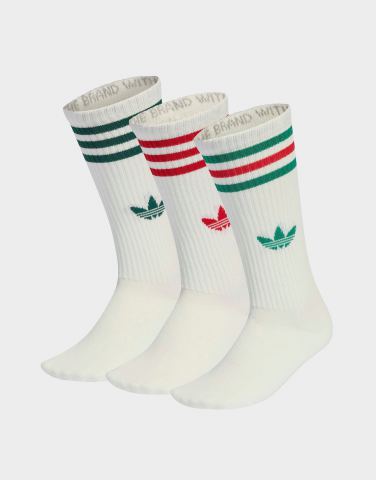 adidas 3-streifen High Crew Socken, 3 Paar