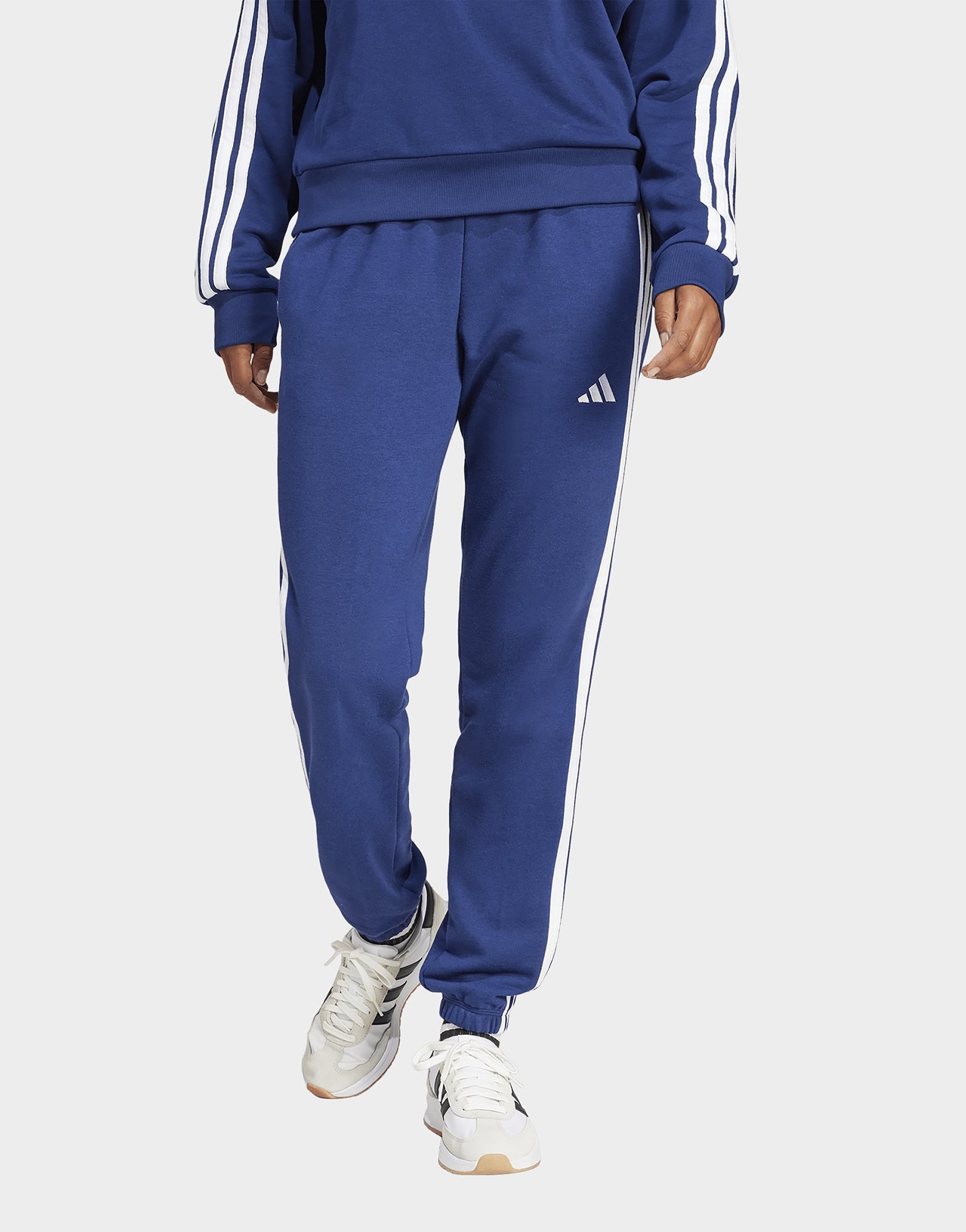 adidas Essentials 3-streifen French Terry Cuffed Hose
