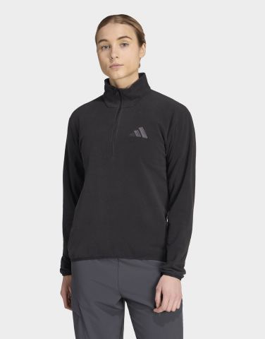 adidas Terrex Multi Essentials Fleecejacke, Reißverschluss Bis Zur Brust